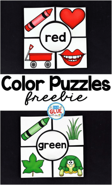 Color Word Printable