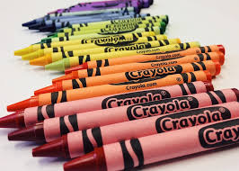 crayons sorted